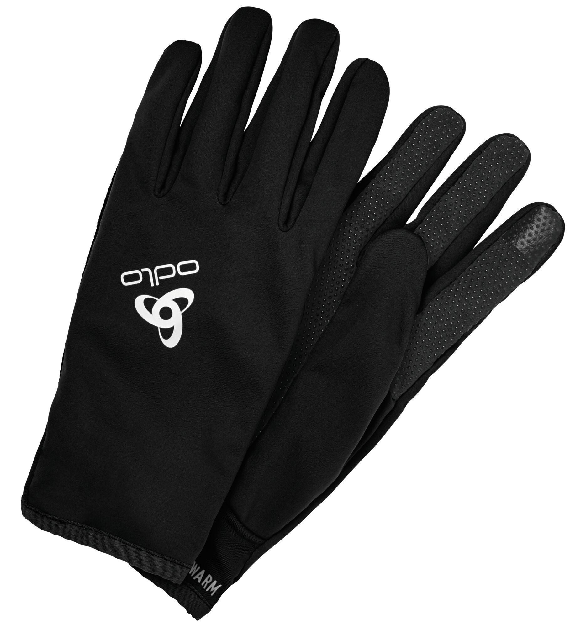 Odlo Ceramiwarm Grip Gloves - Běžecké rukavice | Hardloop