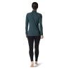 Smartwool Classic Thermal Merino Base Layer 1/4 Zip - Maillot thermique laine mérinos femme | Hardloop