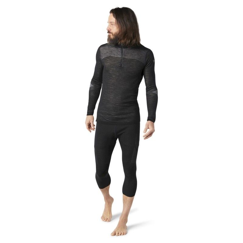 Smartwool Intraknit Thermal Merino Base Layer 1/4 Zip - Camisola térmica de lã merino homem | Hardloop