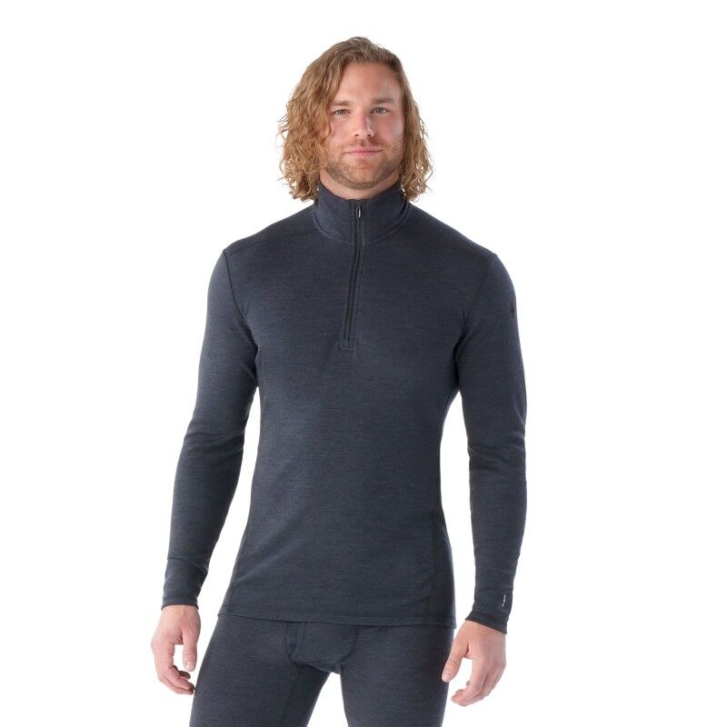 Classic Thermal Merino Base Layer 1/4 Zip - Pánské Merinoové Trička