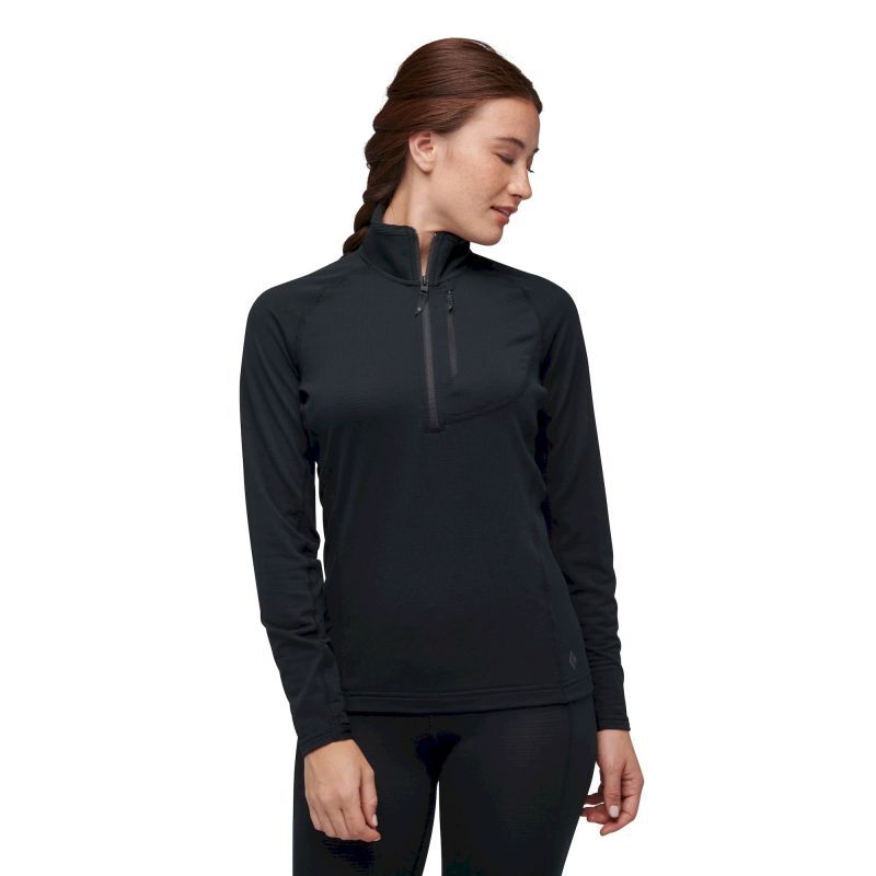 Black Diamond Coefficient LT Quarter Zip Pullover - Forro polar - Mujer | Hardloop