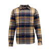 Indigo / Gold Plaid