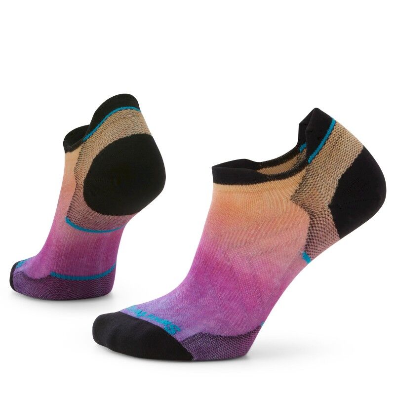 Run Zero Cushion Ombre Print Low Ankle Socks - Meias de corrida mulher