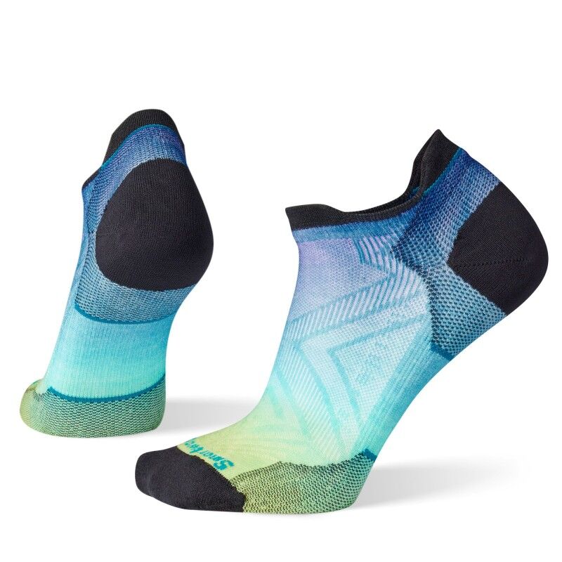 Run Zero Cushion Ombre Print Low Ankle Socks - Skarpety do biegania damskie