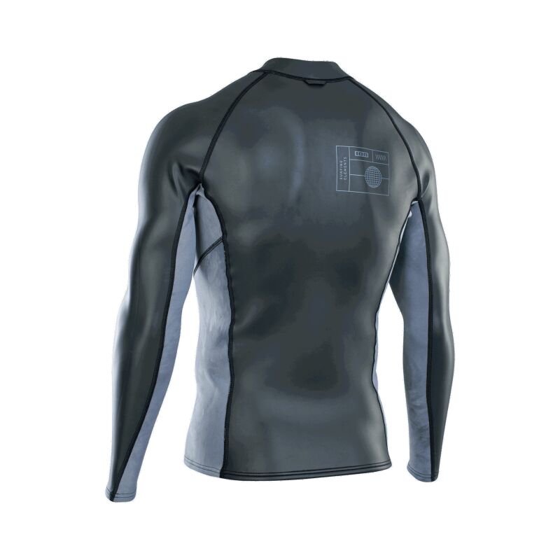 ION Neo Zip Top 2/1 LS Skin - Neopren surftop - Herrer | Hardloop