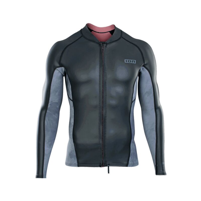 ION Neo Zip Top 2/1 LS Skin - Neopren surftoppar - Herr | Hardloop