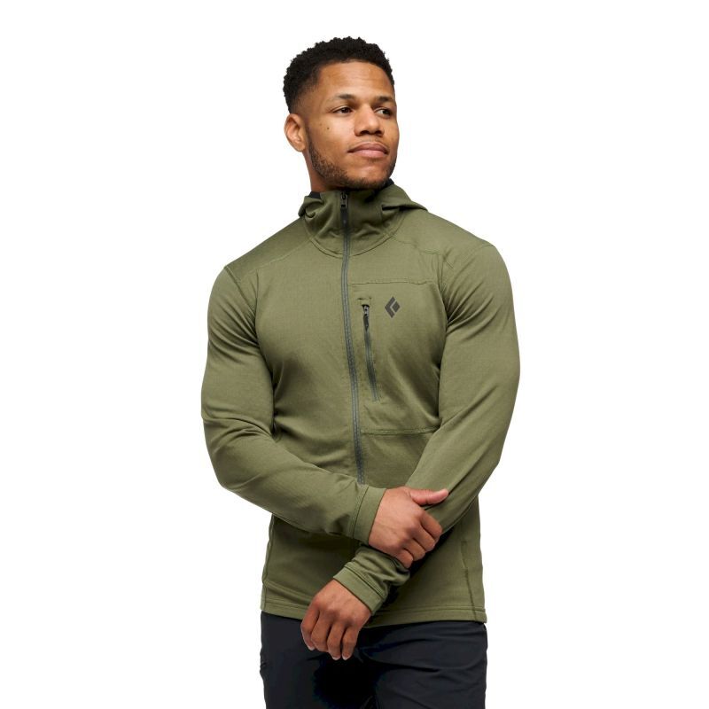Black Diamond Coefficient Fleece Hoody - Pánská Fleesová mikina | Hardloop