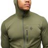 Black Diamond Coefficient Fleece Hoody - Fleecetröjor Herr