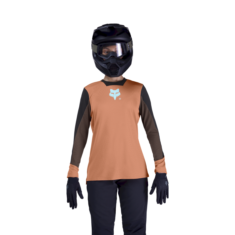 Fox Racing W Defend LS Jersey Elevated - Cykeljersey - Damer | Hardloop