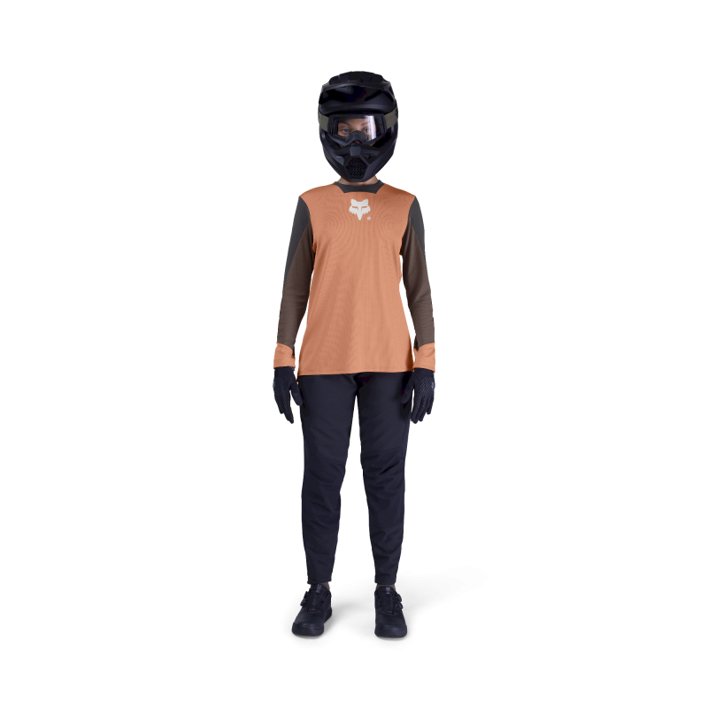 Fox Racing W Defend LS Jersey Elevated - Cykeljersey - Damer | Hardloop