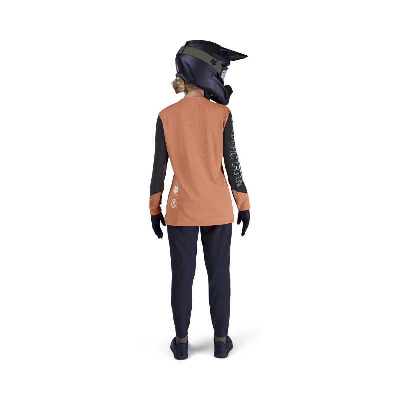 Fox Racing W Defend LS Jersey Elevated - Cykeljersey - Damer | Hardloop