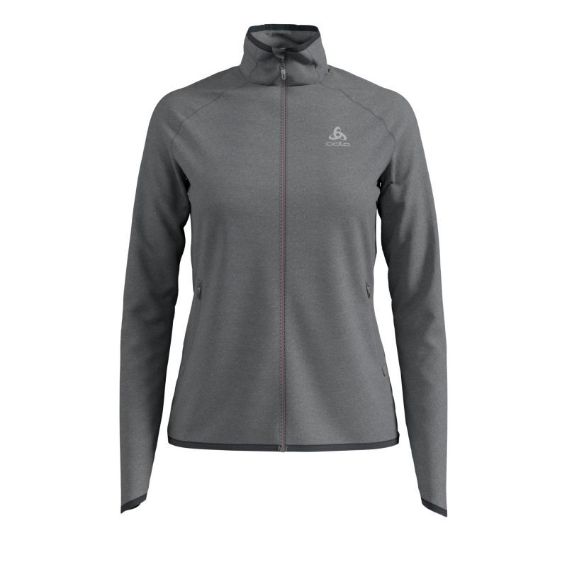 Odlo Carve Ceramiwarm Midlayer Full Zip - Polaire femme | Hardloop