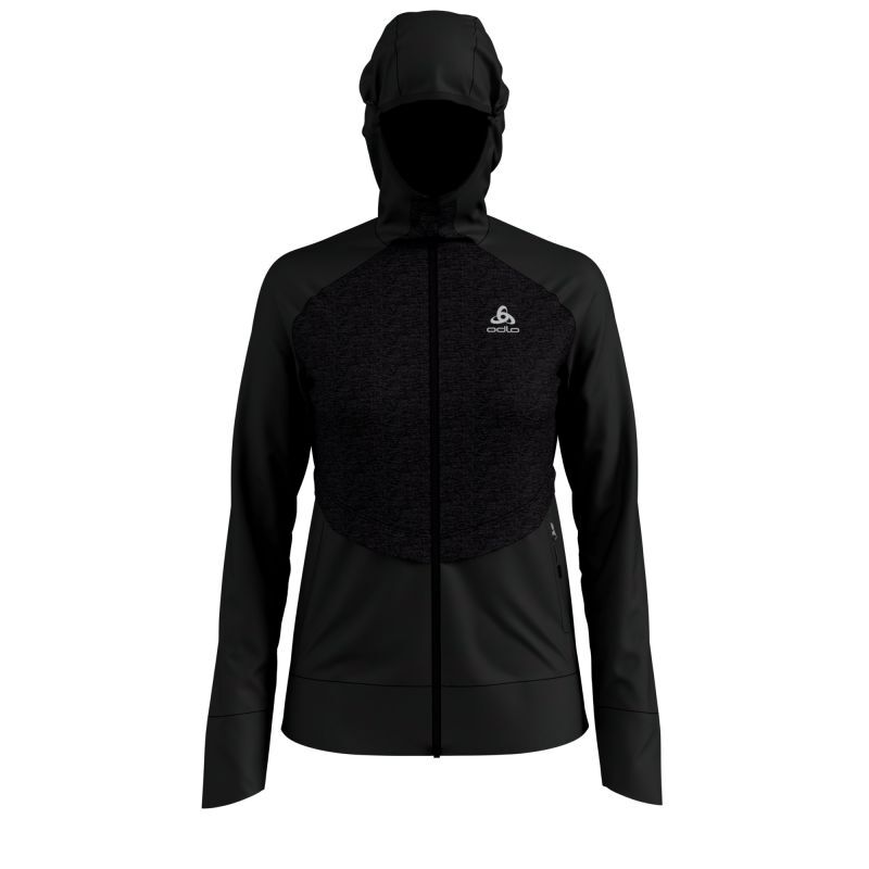 Odlo Millennium Yakwarm Hoody Midlayer Full Zip - Bluza polarowa damska | Hardloop