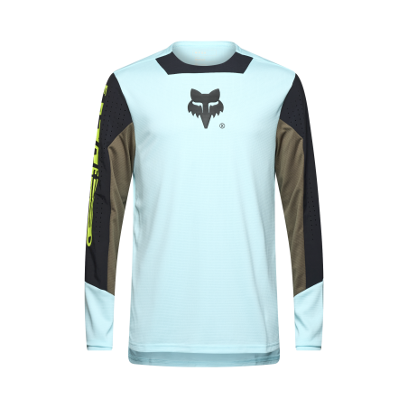 Maillot Cyclisme VTT Homme Fox Racing Flow - Taille L - Rose/Jaune/Noir - Occasion