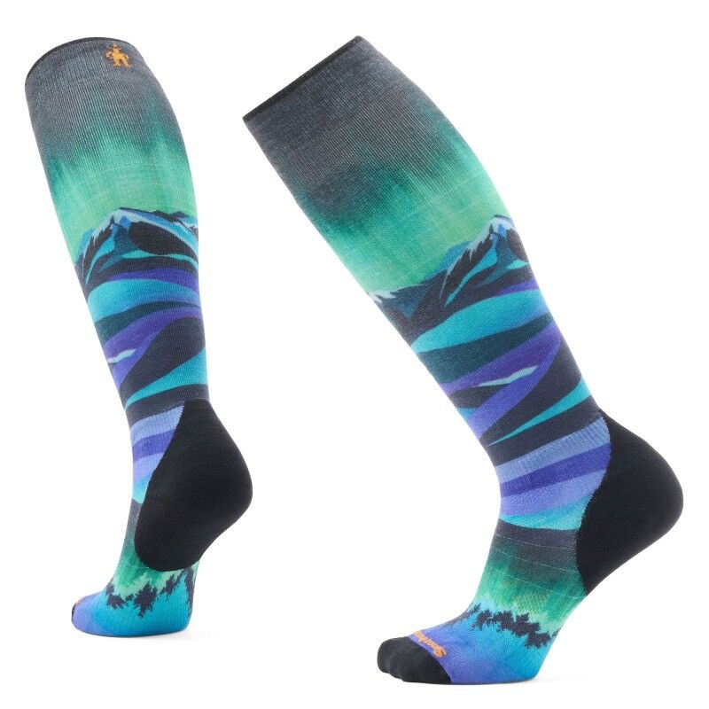 Ski Targeted Cushion Compression Print OTC Socks - Skidstrumpor - Dam