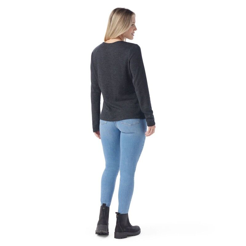 Smartwool Thermal Merino Rib Crew - Merino sweatere - Damer | Hardloop