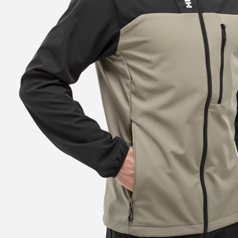 Millet Seneca Shield Hoodie - Softshelljack - Heren | Hardloop
