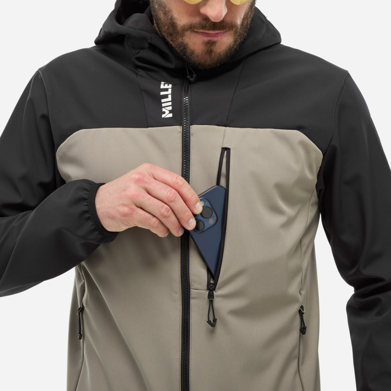 Millet Seneca Shield Hoodie - Softshelltakki - Miehet | Hardloop