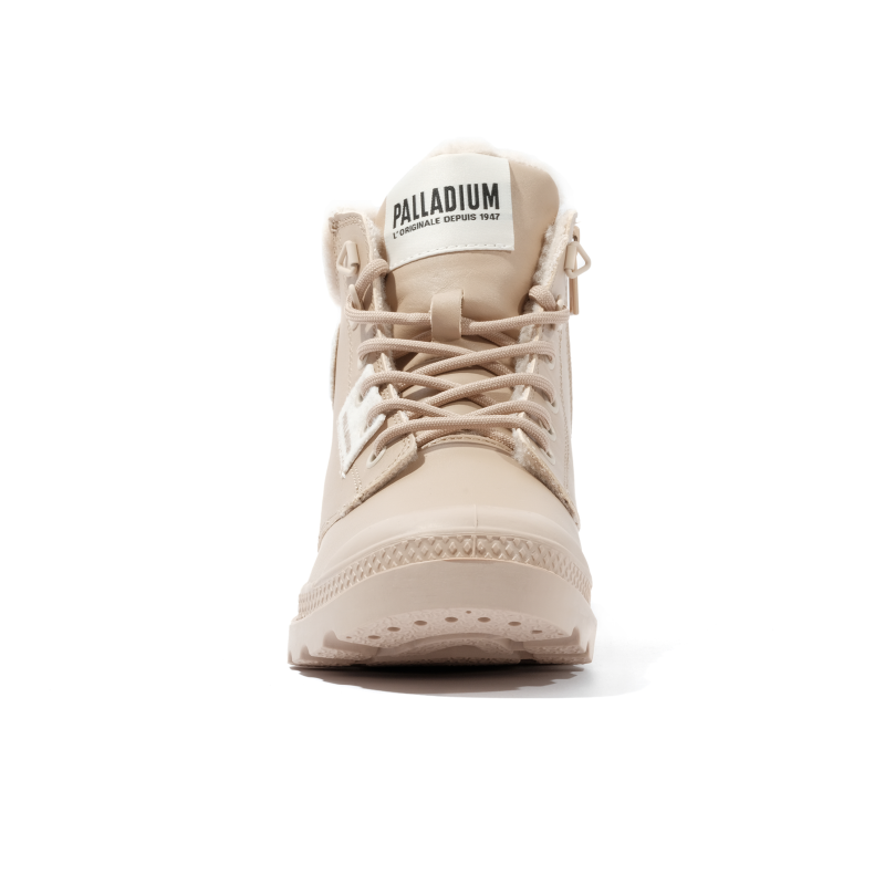 Palladium Women's Pampa Hi Chukka Boot - Canvas High-Top Ankle Boots, Vegan, Casual Comfort
