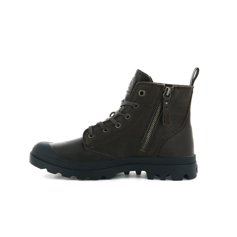 Palladium Pampa Zip Lth Ess - Miejskie buty | Hardloop