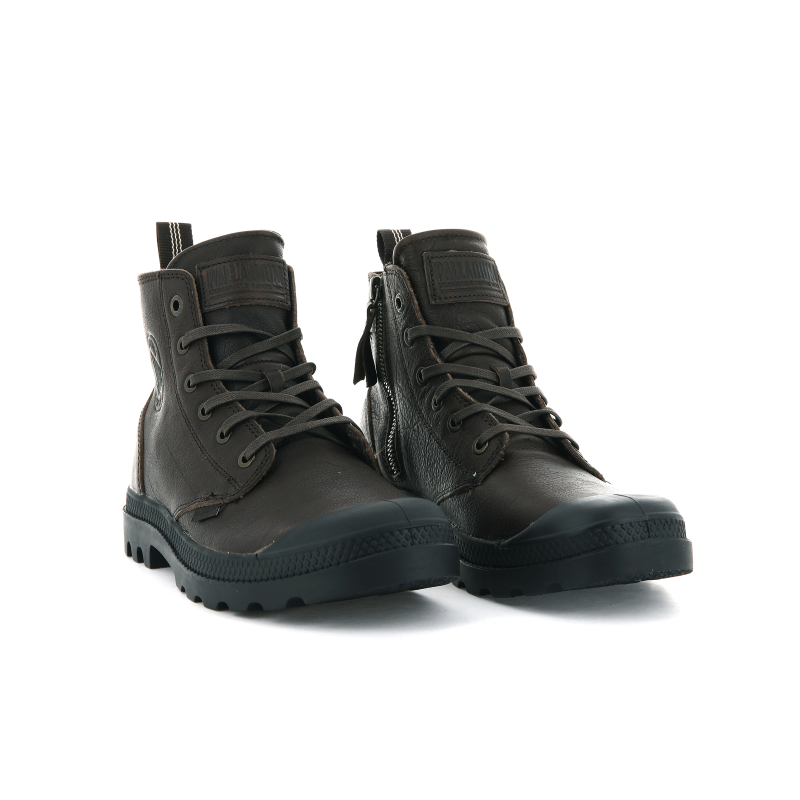 Palladium Pampa Zip Lth Ess - Lifestyle shoes | Hardloop