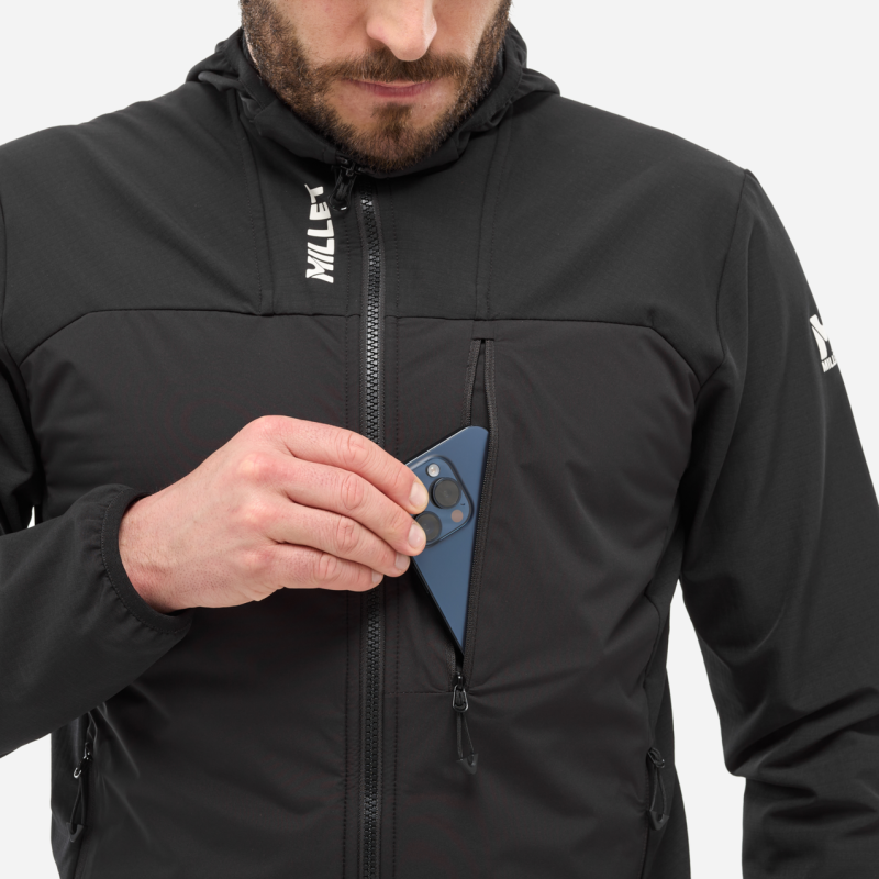 Millet Seneca Hybrid Hoodie - Kurtka softshell meska | Hardloop
