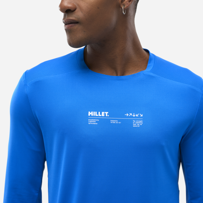 Millet Intense TS LS - T-paita - Miehet | Hardloop