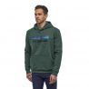 Patagonia P-6 Logo Uprisal Hoody - Munkjacka Herr