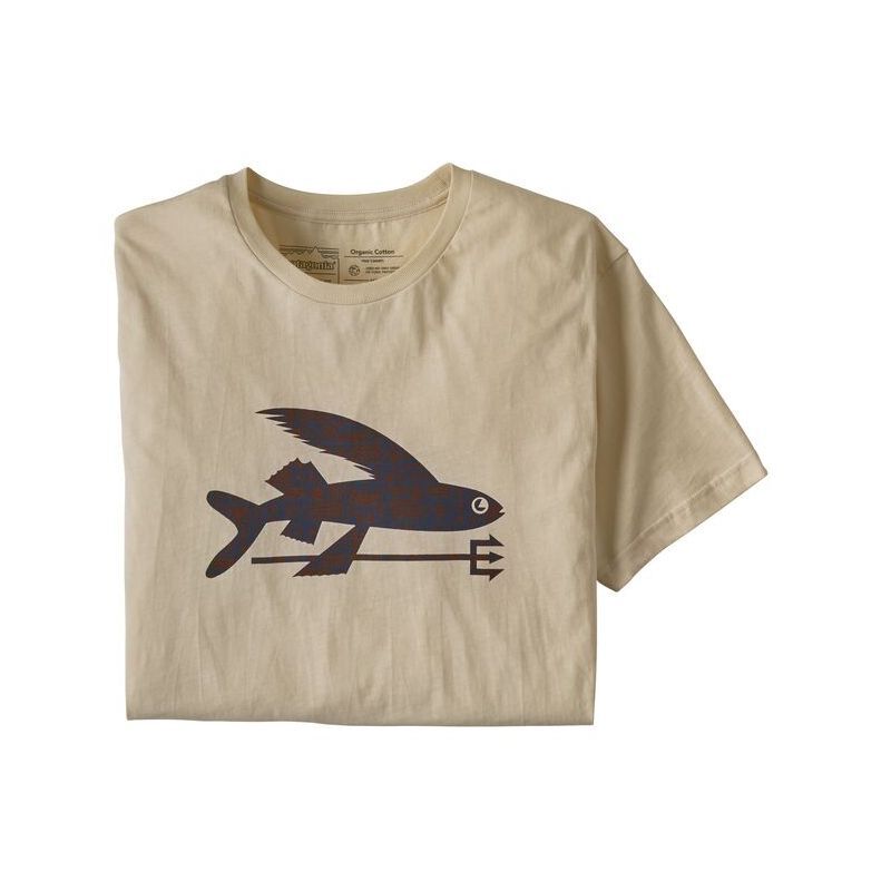 Patagonia t shirt flying fish online