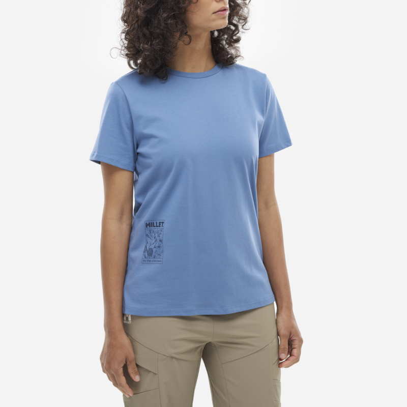 Millet Chamonix Flower TS SS - T-shirt femme | Hardloop