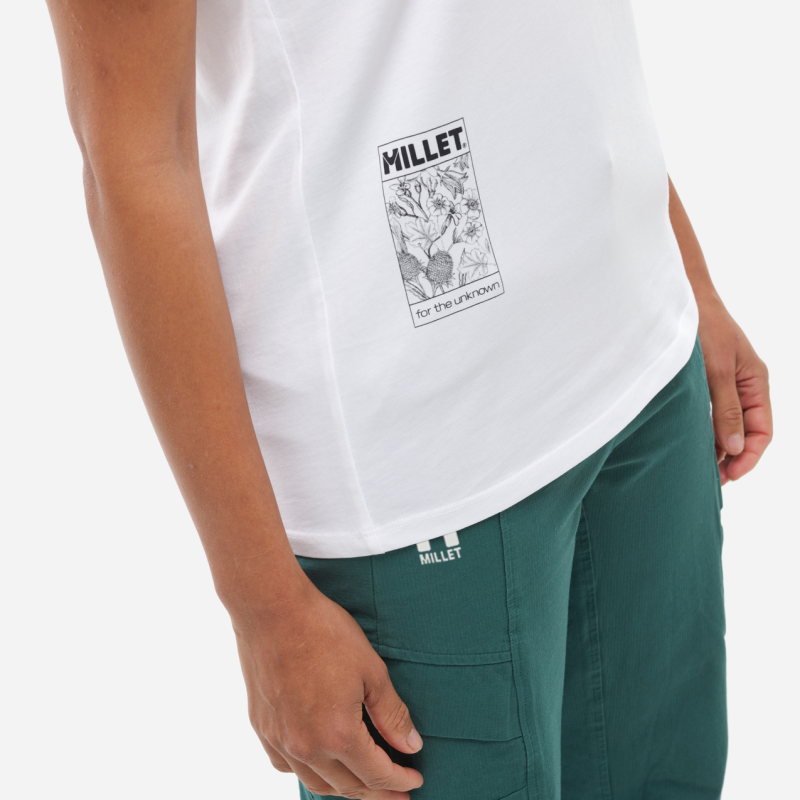 Millet Chamonix Flower TS SS - T-shirt damski | Hardloop