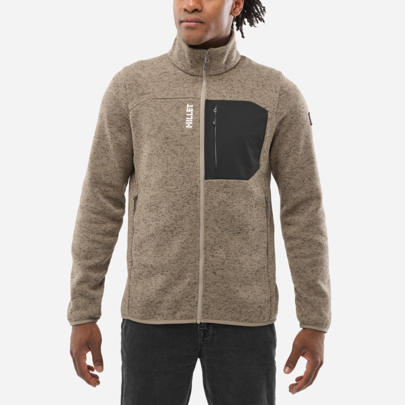 Millet Chamonix Knit Jacket - Fleecevest - Heren | Hardloop