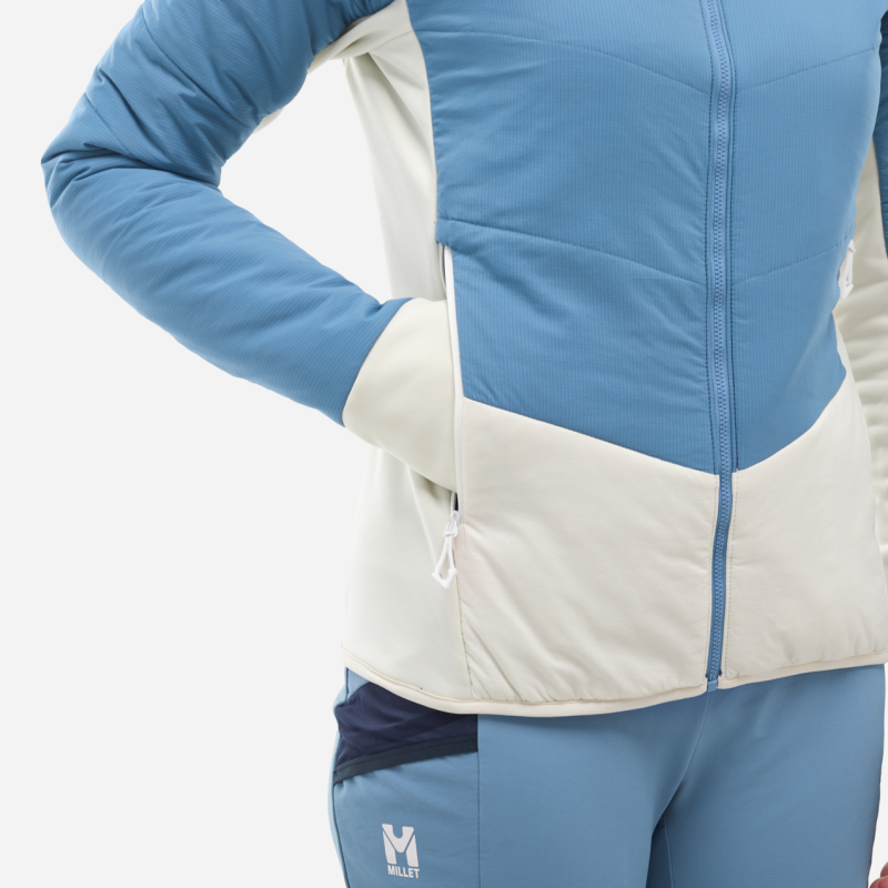 Millet M White Primaloft Hoodie - Syntetjacka - Dam | Hardloop