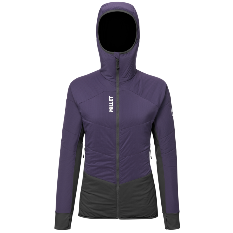 M White Primaloft Hoodie - Dunjakke - Damer