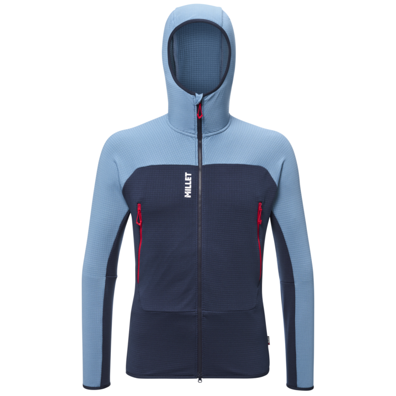 Fusion Grid Hoodie - Bluza polarowa meska