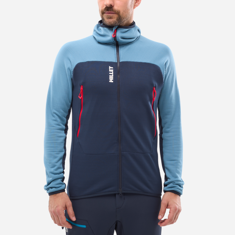 Millet Fusion Grid Hoodie - Fleecejacke - Herren