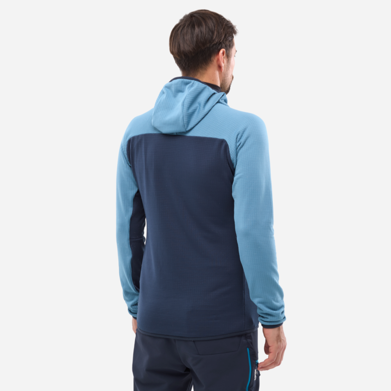 Millet Fusion Grid Hoodie - Fleecetröjor Herr
