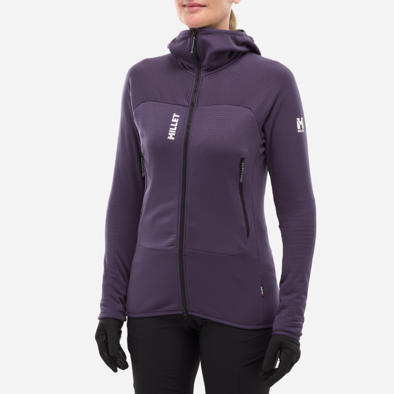 Fusion Grid Hoodie - Dámská Fleesová mikina