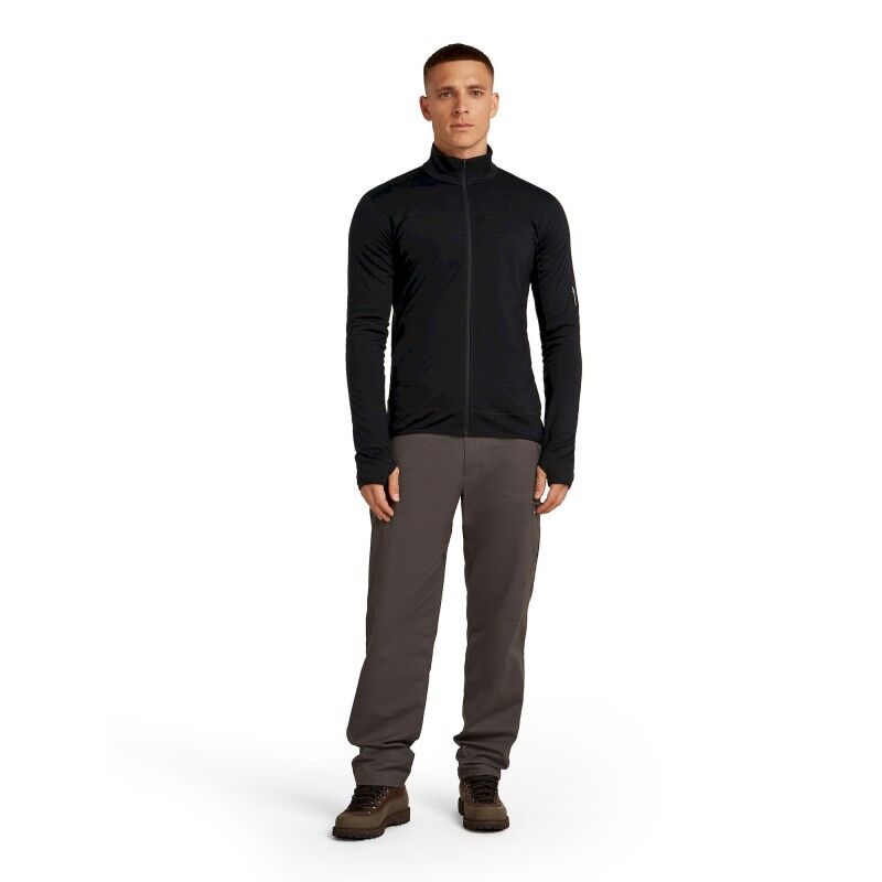 icebreaker Merino Blend 300 RealFleece Descender LS Zip - Merino Fleecejacke - Herren | Hardloop