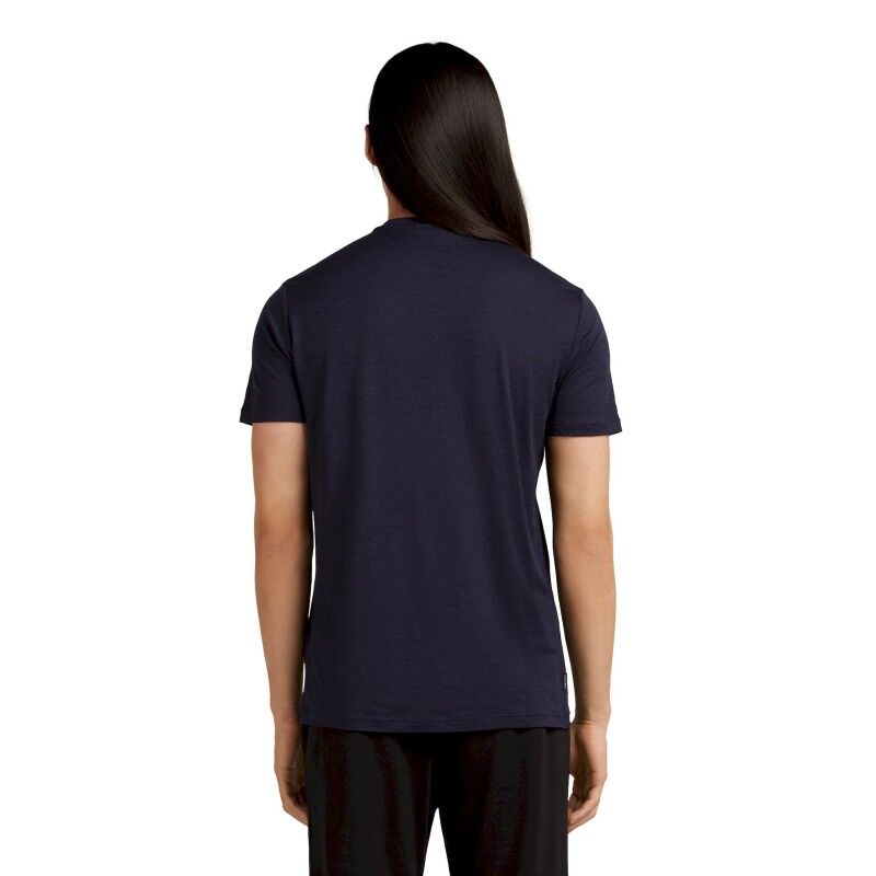 icebreaker Merino 150 Tech Lite SS Tee The Peaks - T-shirt en laine mérinos homme | Hardloop