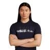 icebreaker Merino 150 Tech Lite SS Tee The Peaks - T-shirt en laine mérinos homme | Hardloop