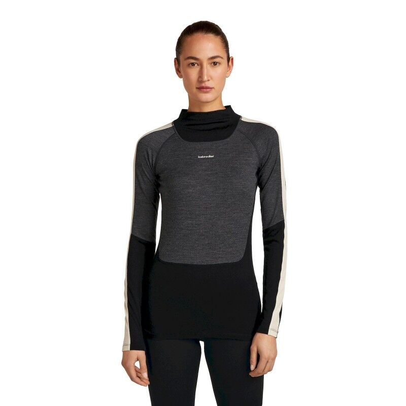 icebreaker Merino 200 Oasis+ LS High Neck - Merino Wool Jersey - Women's | Hardloop