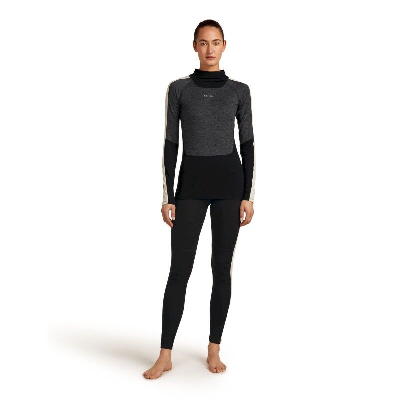 icebreaker Merino 200 Oasis+ LS High Neck - Merinovillapaidat - Naiset | Hardloop