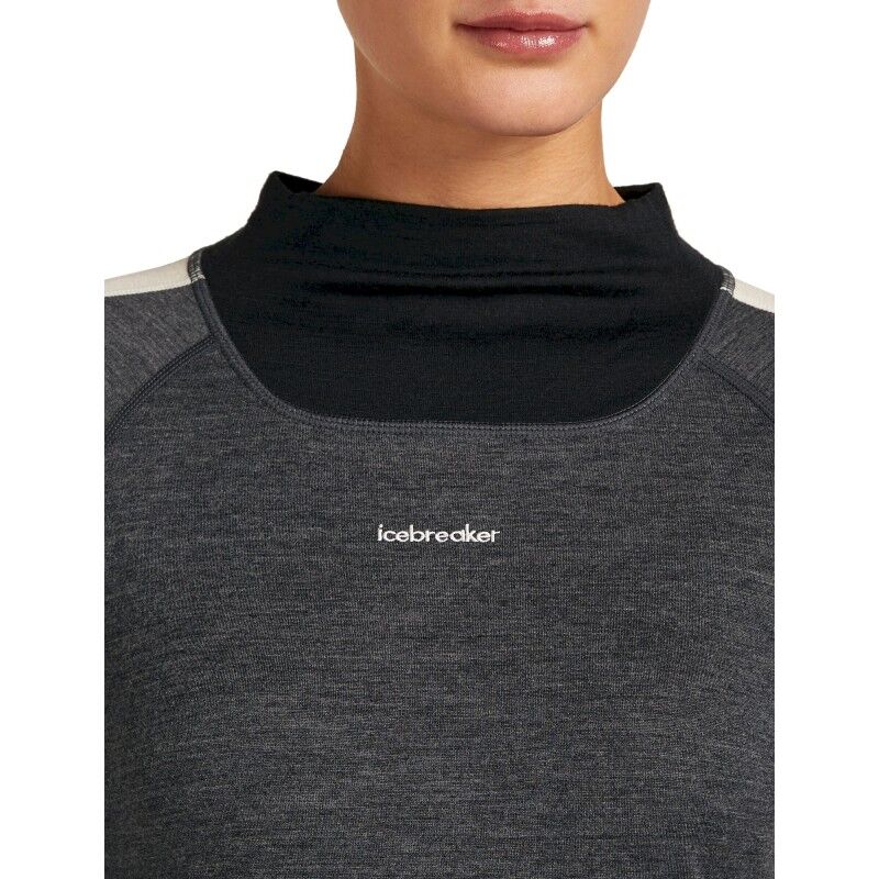 icebreaker Merino 200 Oasis+ LS High Neck - Dámské Merinoové Trička | Hardloop