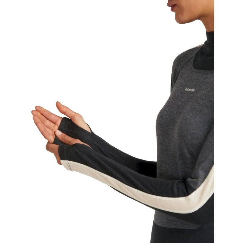 icebreaker Merino 200 Oasis+ LS High Neck - Merinovillapaidat - Naiset | Hardloop