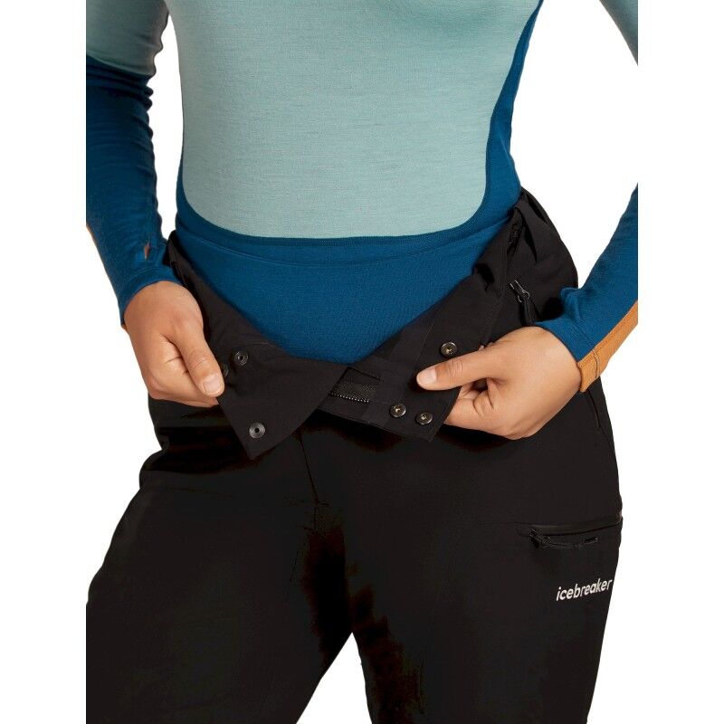 icebreaker Merino 200 Oasis+ Leggings - Collant thermique laine mérinos femme | Hardloop