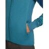 icebreaker Merino Blend 300 RealFleece Descender LS Zip Hoodie - Merino Fleecejacka - Herr | Hardloop