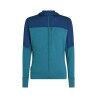 icebreaker Merino Blend 300 RealFleece Descender LS Zip Hoodie - Merino Fleecejacka - Herr | Hardloop
