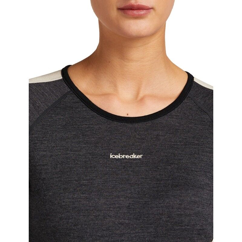 icebreaker Merino 200 Oasis+ LS Crewe - Merinowolltrikot - Damen | Hardloop