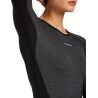 icebreaker Merino 200 Oasis+ LS Crewe - Maillot thermique laine mérinos femme | Hardloop